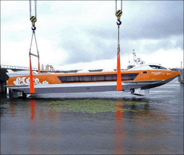 31 июля 2019 года в АО «ЦКБ по СПК имени Алексеева» спустили на воду «Валдай 45Р-4»