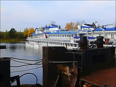 На территории завода Бутякова в Звенигово затонул пассажирский теплоход «Князь Донской»