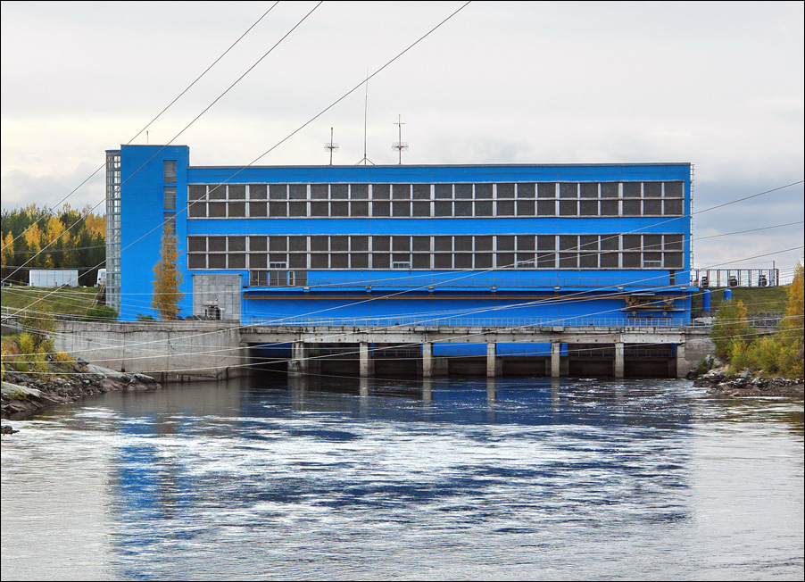 Палокоргская ГЭС на реке Нижний Выг