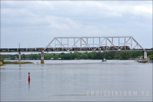 Железнодорожный мост (Зеленый остров) в Ростове-на-Дону