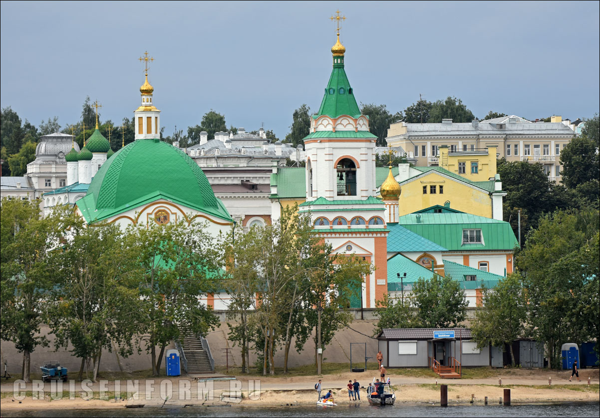 Свято-Троицкий монастырь в Чебоксарах: где находится, на карте, адрес,  фото, год открытия