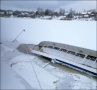 На реке Волхов в Старой Ладоге частично затонул пассажирский теплоход «Академик Якутин»