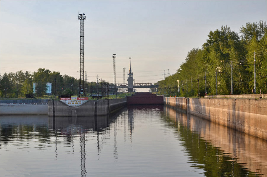 Чайковский шлюз фото