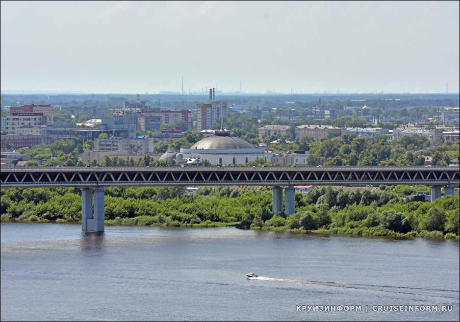 Фото метромоста в нижнем новгороде