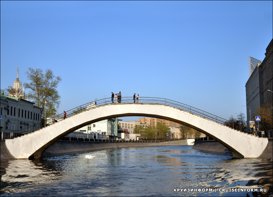 Садовнический мост в москве фото