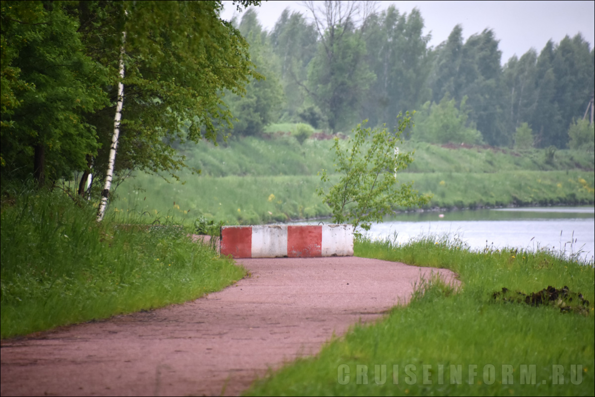 Велодорожка на Канале имени Москвы в Московской области (Яхрома — Дубна)