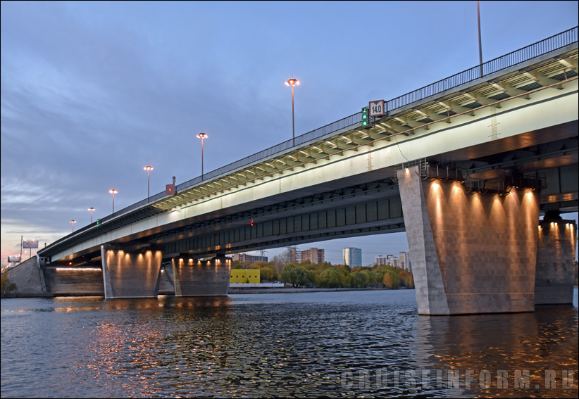 Мосты Ленинградского шоссе через Химкинское водохранилище (Москва