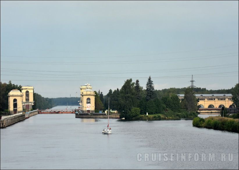 Шлюз №2 Канала имени Москвы (Московская область, Темпы)