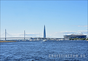 Река Малая Нева в Санкт-Петербурге