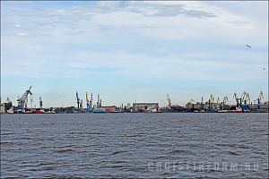 Река Большая Нева в Санкт-Петербурге