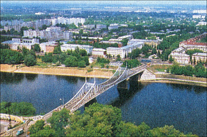 Мост Старовожский через Волгу в Твери